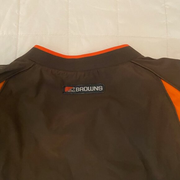 NFL Cleveland Browns Reebok Pullover Jacket XL - Picture 4 of 5